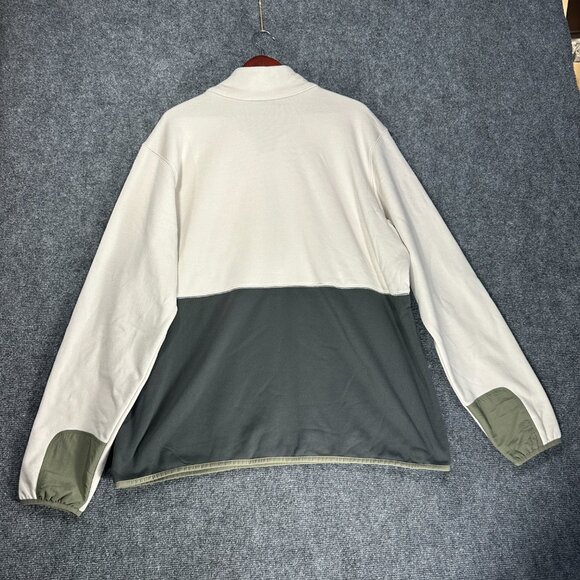 Columbia Hike Fleece Pullover Mens XXL Half Zip Pullover Zip Pocket NEW $95 - Picture 8 of 9